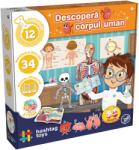 Hashtag Toys Descopera Corpul Uman - Joc Educativ cu 12 Experimente (6427037052323)