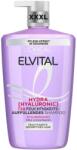 L'Oréal Sampon purificator L'Oreal Paris Elseve-Elvital Hyaluron Pure pentru scalp si radacini grase si lungimi deshidratate, 1000 ml
