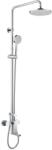 Mereo - Set de duș cu baterie cadă, diametru 22 cm, crom CBE60101SAM (CBE60101SAM)