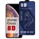 Flippy Védőfólia, Flippy, iPhone 15-höz, Tempered Glass Mirror 8D, Mirror Effect, HD, Kék (127575)