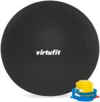 VirtuFit Anti-Burst Pro fitneszlabda, szürke, 65cm, pumpával, tartós anyag (VF01001-65)