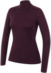 MOOA MerinoSilk Collar 160 női garbó S / sötétlila