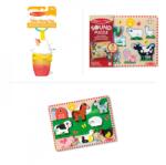 Melissa & Doug Set avantajos: Melissa & Doug Bubble Tea + puzzle cu efecte + puzzle cu animale cu reducere 25% (AS_6073500_6075363_FARM_6075356_FARM) Bucatarie copii