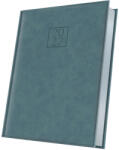 Herlitz Agenda datata a5 352pag premium deluxe chianti coperta piele sintetica verde cipru folio argintiu 2027 (400216643)