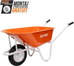 RURIS Roaba RURIS RTS 1100M CUVA METAL 100L | Capacitate cuva 100 Litri, Material cuva Metal, Material janta metal (11000RTM25C)