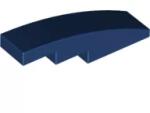 LEGO® 61678c63 - LEGO sötétkék kocka 1 x 4 méretű, íves, lépcsős (61678c63)