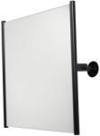 Faneco Med oglindă 60x60 cm pătrat negru S25LUSWCR (S25LUSWCR)
