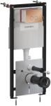 Omnires Eco Flush Set cadru ascuns cu buton de acționare pentru vas wc suspendat STFWCECO1R45-RCP (STFWCECO1R45RCP)