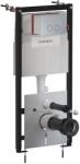 Omnires Eco Flush Set cadru ascuns cu buton de acționare pentru vas wc suspendat STFWCECO1R45-RNI (STFWCECO1R45RNI)