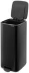 Brabantia Bo recipient pentru resturi 30 l negru 238109 (238109) Cos de gunoi