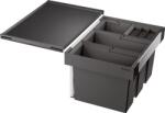 BLANCO Flexon II sortare deșeuri 42 l negru-gri 521474 (521474) Cos de gunoi