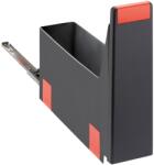 Franke Cube recipient pentru resturi 4.5 l negru-roșu 134.0039. 317 (1340039317) Cos de gunoi
