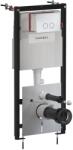 Omnires Flush Set cadru ascuns cu buton de acționare pentru vas wc suspendat STFWC1R45-RCR (STFWC1R45RCR)