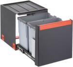 Franke Cube recipient pentru resturi 28 l negru-gri-roșu 134.0039. 332 (1340039332) Cos de gunoi