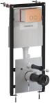Omnires Flush Set cadru ascuns cu buton de acționare pentru vas wc suspendat STFWC1R45-RCPB (STFWC1R45RCPB)