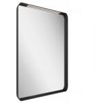 RAVAK Strip oglindă 50.6x70.6 cm dreptunghiular cu iluminare negru X000001569 (X000001569)