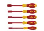 Wiha SoftFinish electric nyeles dugókulcs készlet Hatlapú nyeles dugókulcs 5 részes (29466) VDE (29466)
