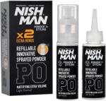 NISHMAN Refillable Sprayed Powder 20 + 20g