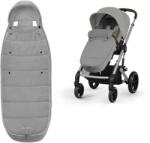 Cybex Sac de iarna pentru carucior Cybex Gold Footmuff Grey, 6 luni-3 ani - TOG 5, captuseala fleece, rezistent la apa (524000010)