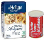 Chiavazza Pachet Faina din Grau Tanar tip 00, Taitei si Paste de Casa, 1 Kg si Drojdie Uscata, Italmill, 100 g