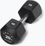 Centr Ganteră Centr Urethane Dumbbell Centr x Hyrox 20 kg black