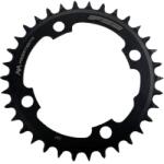 FSA Megatooth MTB első lánckerék, 34T, 4x104 mm, 1x9-11s, narrow-wide, alumínium, fekete, OEM kiszerelés