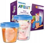 Philips Avent ételtároló poharak 180 ml 20 db (SCF721/20)