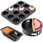 Vilde 3x Gránit forma sütőlap muffin kenyér torta (5904316499747)