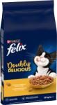 FELIX Doubly Delicious Adult csirkével és pulykával 10kg száraz macskaeledel