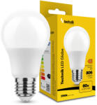 Technik LED Izzó Globe A60 8, 8W E27 360° 2700K (806 lumen) ERP, meleg fehér, CRI>80, MTL-G2700K8-8WE27N (MTL-G2700K8_8WE27N)