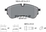 TEXTAR Fékbetét készlet TEXTAR 2214701 for VW, MAN (2214701)
