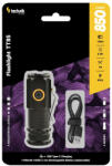 Modee Elemlámpa TT85 (1x18350 1100mAh) 3xP35 LED (850 lumen), IPX4, újratölthető, MT-TT85 (MT-TT85)