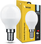 Technik LED Izzó Globe Mini G45 6W E14 270° 6000K (490 lumen), hideg fehér, CRI>80, MTL-G456000K6WE14 (MTL-G456000K6WE14)