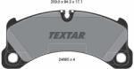 TEXTAR Fékbetét készlet TEXTAR 2468501 for PORSCHE (2468501)