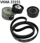 SKF hosszbordás szíj készlet SKF VKMA 33151 for PEUGEOT, CITROËN, FIAT, FORD, … (VKMA 33151)