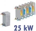 Multibrand Schimbător de căldură în plăci de inox | 25 kW