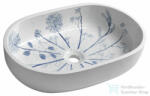 SAPHO Priori 60x40 cm white/blue (PI029)