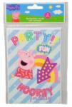 Peppa malac szülinapi meghívó 15 x 10 cm boríték 5 db boríték