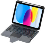 Nillkin Bumper Combo PRO billentyűzetes tok (háttérvilágításos verzió) iPad Pro 12.9 (2020/2021/2022) és iPad Air 13 (2024/2025) készülékhez, fekete (912312)