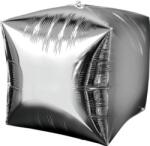 Amscan Balon in forma de cub argintiu - folie (AM2833599)