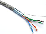 Excel FTP Cat. 5e PVC fali 305m/doboz SZÜRKE (100-216) EXCEL