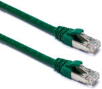 Excel 2m F/FTP CAT6a patch kábel ZÖLD (100-171) EXCEL