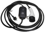 VHBW töltőkábel elektromos autóhoz, plug-in hibridhez - 2-es típusú kábel Type 2, egyfázisú, 16 A, 3, 5 kW, 7 m (WB-888401505) - smartgo