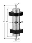 TECNECO Filtru combustibil TECNECO GS10486 (GS10486)