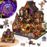  Mágikus Miniatűr Házikó Önállóan Összerakható Kreatív Ajándék (MAGICZNY miniaturowy domek)