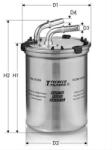 TECNECO Filtru combustibil TECNECO GS10100 (GS10100)