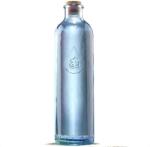 Phoenix Import Flexity sticlă de apă din sticlă în săculeț din bumbac cu simbolul Om 1200 ml