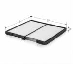 TECNECO Filtru habitaclu TECNECO CK8799 (CK8799)