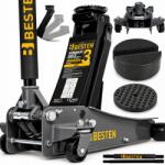 BESTEN Autó Emelő Béka Hidraulikus Alacsony Profilú 3T 85-430MM (BE0002924 PODNOŚNIK HYDRAULICZNY ŻABA 3T)