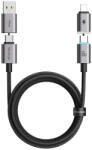 Mcdodo Cablu Date si Incarcare USB-A / USB-C - USB-C / Lightning McDodo CA-6560, 60W, 1.2m, Negru